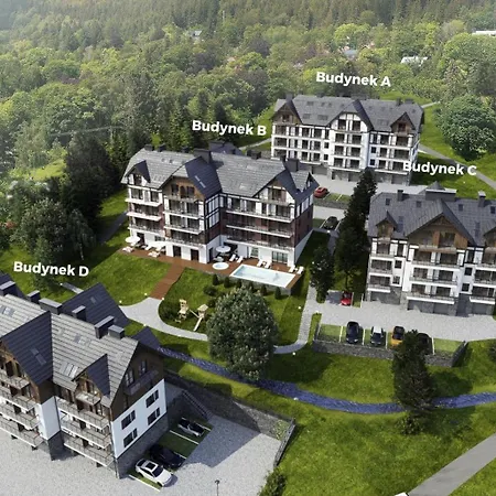 Apartament Apart Invest Green Park Resort B14-z dostępem do strefy spa Szklarska Poręba